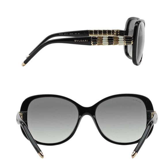 SOLD-NEW BVLGARI Sunglasses 8114 501/11 130 2N - Picture 3 of 4